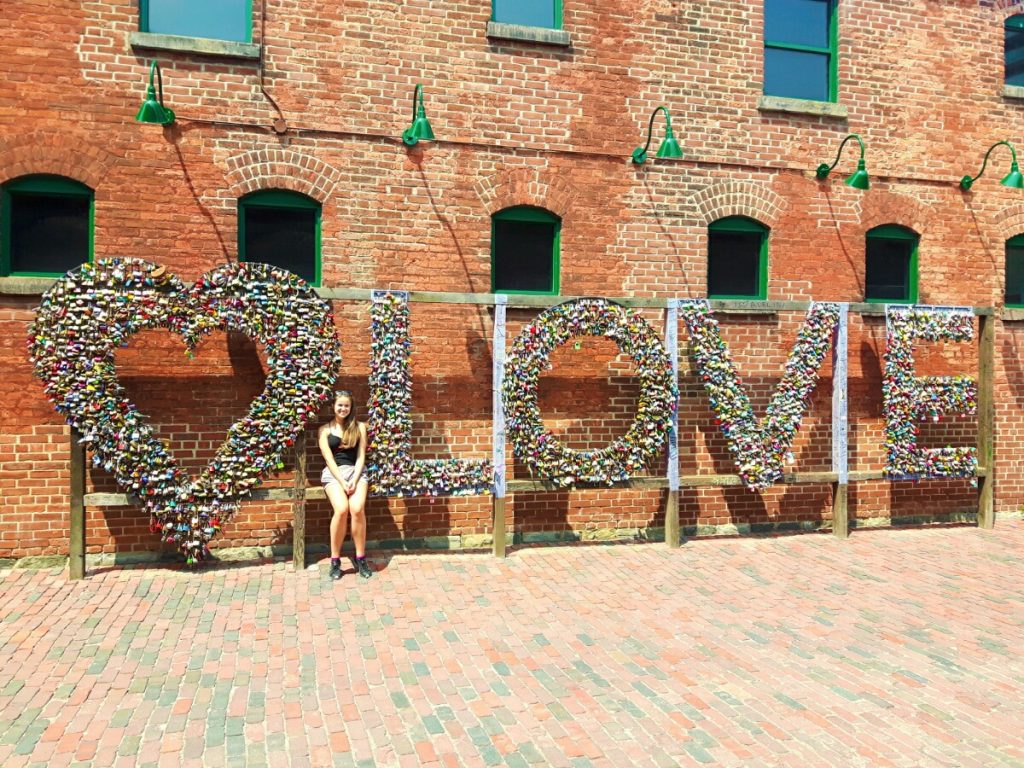 Toronto's Distillery District.