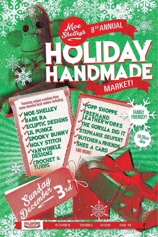 Moe-Shelley’s 8th Annual Holiday Craft Sale + Market