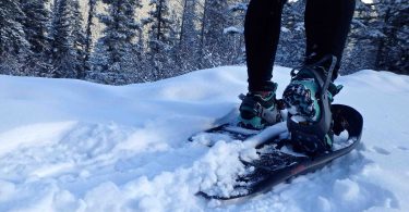 snowshoeing - winter sports