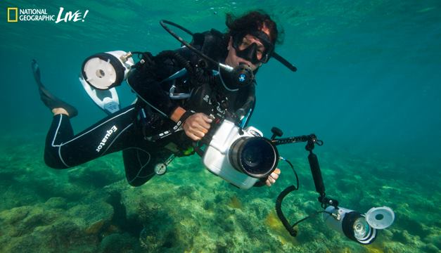 Arts Commons Presents National Geographic Live Standing at the Water’s Edge with marine biologist and photographer Cristina Mittermeier
