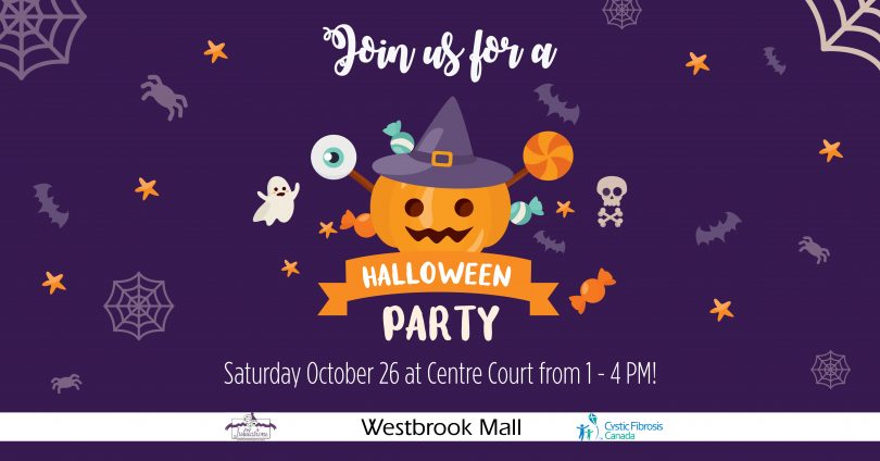 halloween party at Westbrook Mall