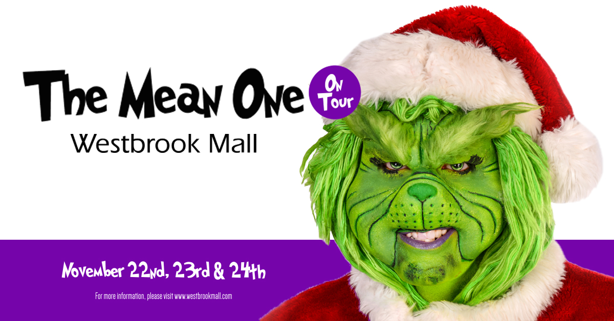 The Mean One Visits Westbrook Mall